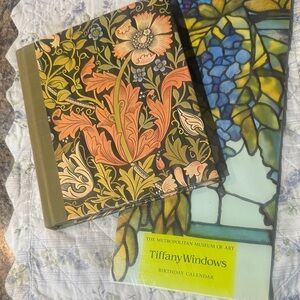 Vintage-Birthday Calendar Bundle Metropolitan Museum/William Morris